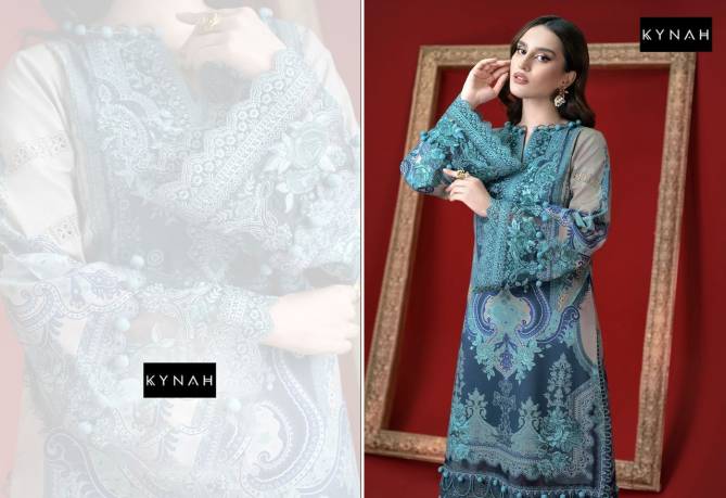 Ayesha Zara 2161 Print Embroidery Pure Cotton Pakistani Suits Wholesale Online